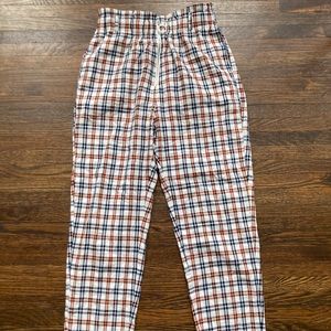 shien checkered pants